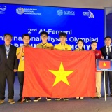 Đoàn Việt Nam giành 4 huy chương tại Kỳ thi Olympic Vật lí Quốc tế Al-Fergani