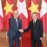 Tổng Bí thư, Chủ tịch nước Tô Lâm hội đàm với Tổng thống Thụy Sĩ