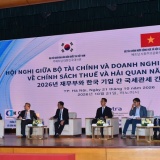 Cải cách thủ tục thuế, hải quan, củng cố niềm tin của nhà đầu tư Hàn Quốc