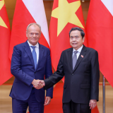 Chủ tịch Quốc hội Trần Thanh Mẫn hội kiến Thủ tướng Ba Lan Donald Tusk