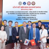 NCT College ký kết hợp tác với 3 trường đại học, cao đẳng Hàn Quốc
