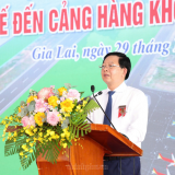Phó Thủ tướng Hồ Quốc Dũng dự khánh thành đường cất cánh số 2 Cảng hàng không Phù Cát, Gia Lai
