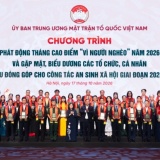 Gần 367 tỷ đồng được ủng hộ trong chương trình phát động 'Tháng cao điểm vì người nghèo' năm 2026