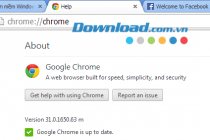 Google Chrome 31 Duyệt web nhanh hơn, dễ dàng hơn và bảo mật hơn