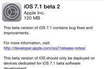 Apple tung iOS 7.1 beta 2 cho các nhà phát triển