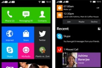 Ảnh giao diện người dùng của Nokia Normandy chạy Android
