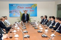 Thứ trưởng Lê Nam Thắng đến thăm và chúc Tết CBNV Tập đoàn Bưu chính Viễn thông Việt Nam VNPT