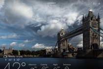 Yahoo Weather được update với thông báo trời mưa trước 15 phút