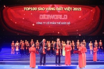 Digiworld nhận giải Sao Vàng Đất Việt 2015