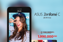 ASUS ZenFone C giảm giá xuống dưới 2 triệu đồng