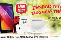 Mua ASUS ZenPad C 7.0 được tặng thẻ nhớ