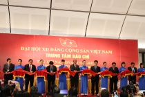 Khai trương Trung tâm Báo chí phục vụ Đại hội XII của Đảng
