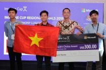 VN dành giải “People’s Choice Award” tại Microsoft Imagine Cup