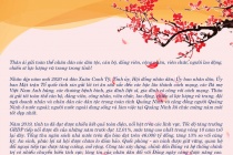 Thư chúc mừng năm mới của Tỉnh ủy, HĐND, UBND, Ủy ban MTTQ tỉnh