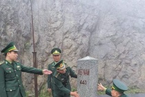 Bàn giao chức trách nhiệm vụ Đồn trưởng Đồn BP Phúc Sơn