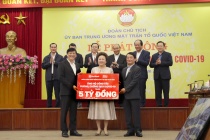 Khối ngân hàng ủng hộ 140 tỷ đồng phòng chống dịch covid-19