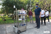  Đà Nẵng chế tạo robot phục vụ người cách ly vì dịch COVID-19