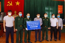 Ủng hộ 50 triệu đồng cho lực lượng phòng dịch trên biên giới 
