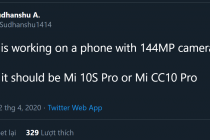 Xiaomi sắp ra mắt smartphone có camera 144MP