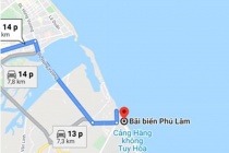 Google Maps sửa thông tin nhầm lẫn về bãi biển Phú Lâm