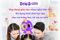 ‘Dino đi học’ - bạn đồng hành cho bé từ 4-6 tuổi