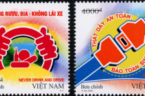 VNPOS phát hành bộ tem truyền tải thông điệp về an toàn giao thông