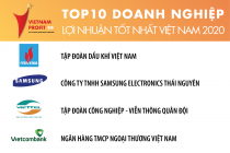 Công bố Top 500 doanh nghiệp lợi nhuận tốt nhất Việt Nam năm 2020