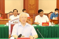 Tổng Bí thư, Chủ tịch Nước chủ trì họp Tiểu ban Văn kiện Đại hội XIII
