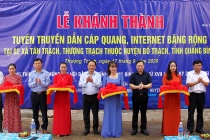Quảng Bình đưa internet lên vùng biên giới Bố Trạch