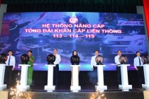 TP. HCM tổ chức lễ ra mắt Hệ thống nâng cấp tổng đài khẩn cấp liên thông 113 - 114 - 115