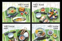 Việt Nam phát hành tem bưu chính về các món ngon được thế giới vinh danh