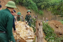Khắc phục sạt lở gây ách tắc giao thông tại một số tuyến đường khu vực biên giới