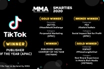 TikTok đã thu hoạch được 5 giải thưởng lớn tại giải SMARTIES 2020