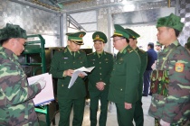 Bộ Tư lệnh BĐBP kiểm tra công tác sẵn sàng chiến đấu, PCD Covid-19 tại Nghệ An