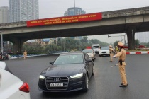 Hà Nội: 100% CSGT ứng trực sáng 25/1 đảm bảo an toàn, không tắc nghẽn