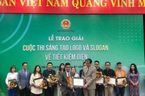 Khẩu hiệu “Tiết kiệm điện thành thói quen” đã giành giải nhất cuộc thi “Sáng tạo logo và slogan về tiết kiệm điện”