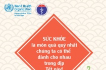 Bộ Y tế và WHO khuyến cáo người dân đón Tết An toàn