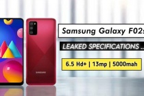 Samsung Galaxy F02s lộ giá bán
