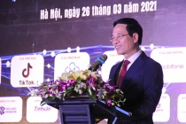 Toàn văn phát biểu của Bộ trưởng Nguyễn Mạnh Hùng tại sự kiện Gặp gỡ ICT đầu xuân 2021