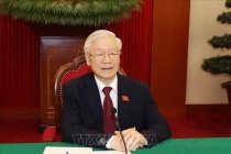 Tổng Bí thư Nguyễn Phú Trọng điện đàm với Tổng thống Liên bang Nga Putin