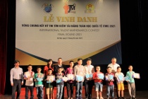 Việt Nam giành 16 huy chương vàng thi Tìm kiếm tài năng Toán học quốc tế