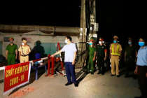 Vĩnh Phúc phong toả tạm thời thôn Báo Văn 1, xã Đồng Văn, huyện Yên Lạc có ca nhiễm Covid-19