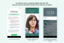 WhatApps gỡ bỏ thời hạn chấp nhận quyền riêng tư mới