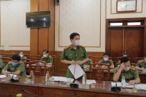 Công an tỉnh Vĩnh Phúc quyết tâm cao nhất bảo vệ tuyệt đối an toàn Ngày bầu cử 