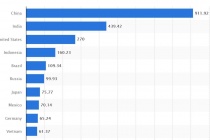 Top 10 nước sử dụng smartphone nhiều nhất thế giới, trong đó Việt Nam 