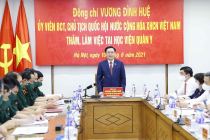 Chủ tịch Quốc hội Vương Đình Huệ: Nên có chương trình KH&CN nghiên cứu, thử nghiệm, sản xuất vắc xin phòng bệnh truyền nhiễm