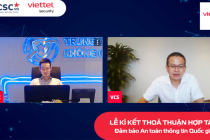Công ty An ninh mạng Viettel và Trung tâm Giám sát an toàn không gian mạng quốc gia ký kết hợp tác đảm bảo ATTT quốc gia