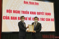 Bổ nhiệm Phó Tổng Biên tập Báo Nhân Dân
