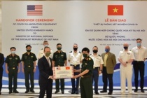 Bộ Quốc phòng Mỹ tặng Việt Nam thiết bị xét nghiệm Covid-19