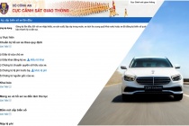 Người dân có thể làm thủ tục đăng ký, khai báo phương tiện online